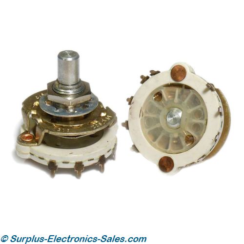 Rotary Switch, 1 Pole 4 Position
